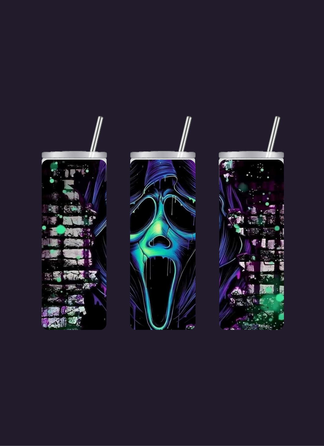 Ghost Face 20oz Tumbler