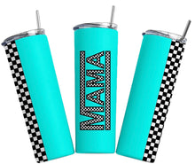 Load image into Gallery viewer, Checkered Mama 20oz Tumbler
