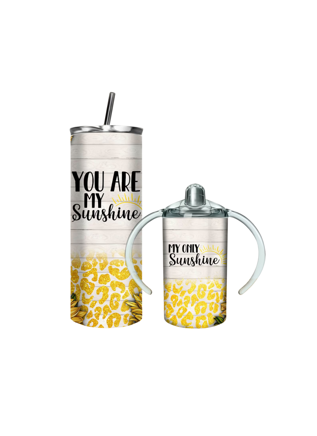 You Are My Sunshine Tumbler Set